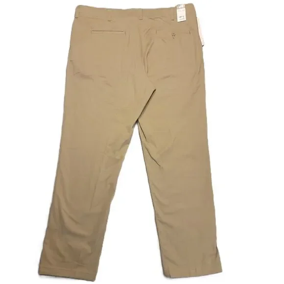 Lee Extreme Comfort MVP Mens 44x34 Pants Kc Khaki Straight Fit Stretch NEW - Picture 2 of 13